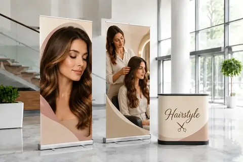 Roll-up банери и изложбен дисплей